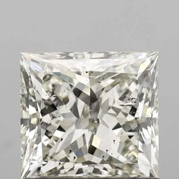 1.00ct Princess Natural Diamond (Colour K, Clarity SI2, Cut EX, IGI Certified)