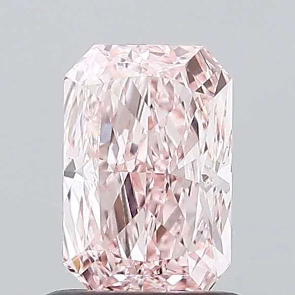 1.00ct Radiant Lab Grown Diamond (Colour Fancy Pink, Clarity VS1, IGI Certified)