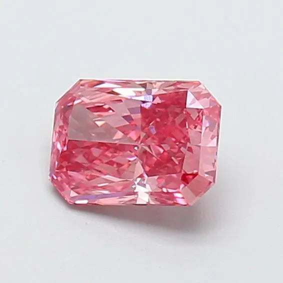 1.00ct Radiant Lab Grown Diamond (Colour Fancy Vivid Pink, Clarity VS1, IGI Certified)