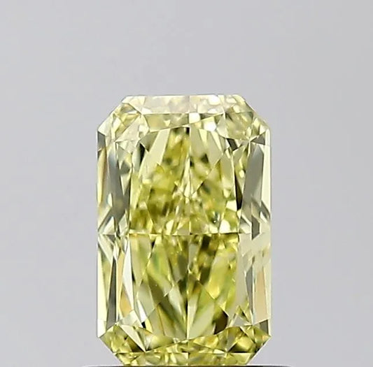 1.00ct Radiant Natural Diamond (Colour Fancy Intense Yellow, Clarity VS1, GIA Certified)