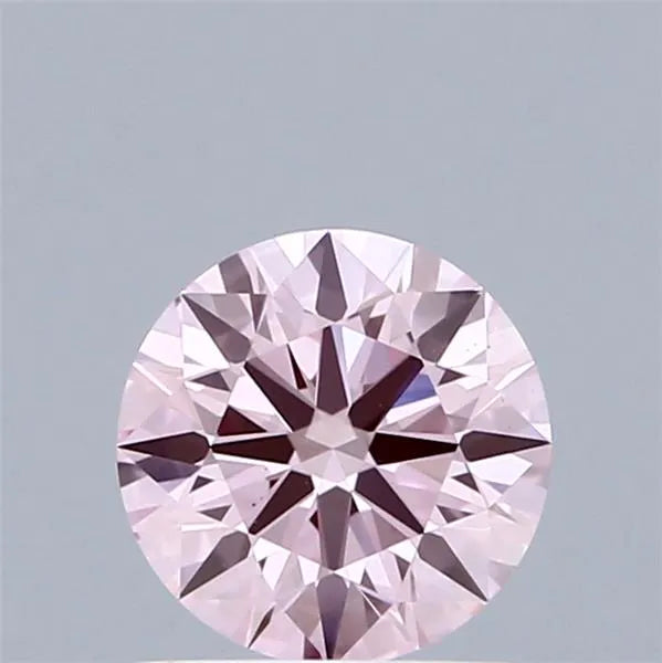 1.00ct Round Lab Grown Diamond (Colour Fancy Intense Pink, Clarity VS1, Cut ID, IGI Certified)