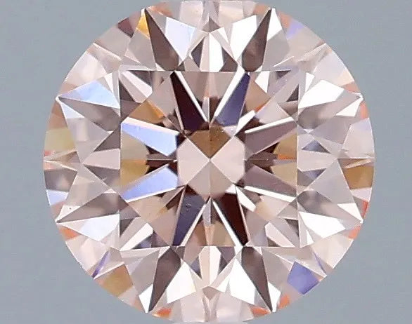 1.00ct Round Lab Grown Diamond (Colour Fancy Intense Pink, Clarity VVS2, Cut ID, IGI Certified)