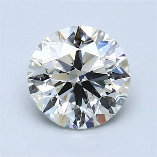 1.00ct Round Natural Diamond (Colour F, Clarity VS2, Cut EX, EGL Certified)