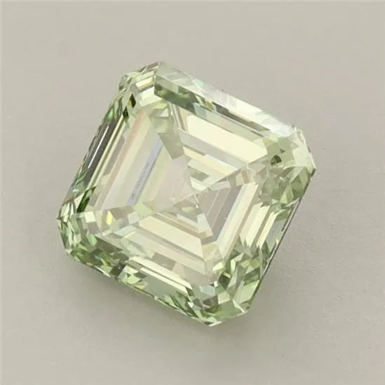 1.01ct Asscher Lab Grown Diamond (Colour Fancy Intense Green, Clarity VVS2, IGI Certified)