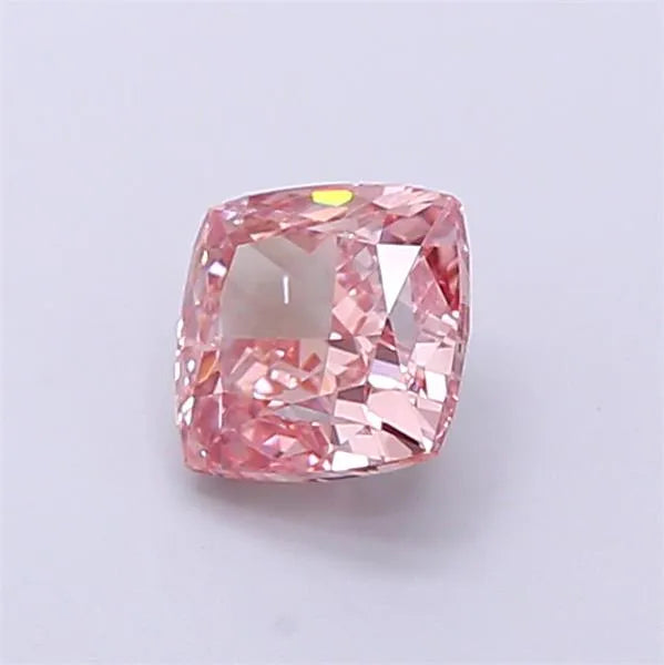 1.01ct Cushion modified Lab Grown Diamond (Colour Fancy Intense Brownish Pink, Clarity VVS2, IGI Certified)