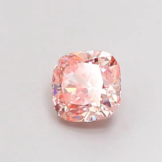1.01ct Cushion modified Lab Grown Diamond (Colour Fancy Intense Pink, Clarity VS1, IGI Certified)