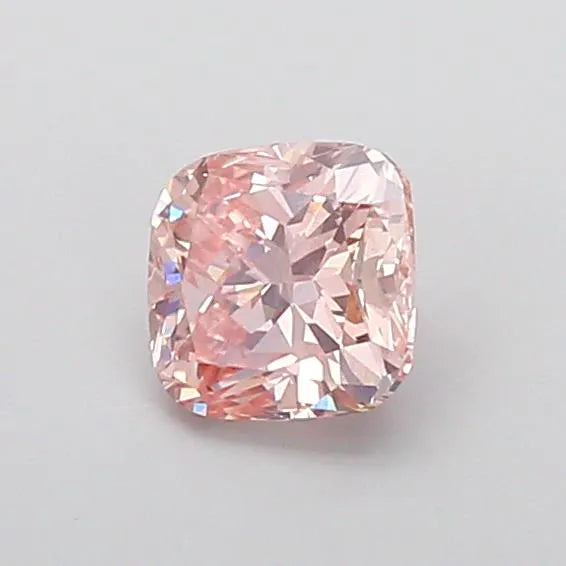 1.01ct Cushion modified Lab Grown Diamond (Colour Fancy Intense Pink, Clarity VS2, IGI Certified)