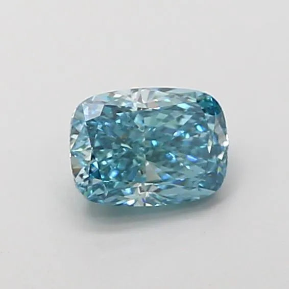 1.01ct Cushion modified Lab Grown Diamond (Colour Fancy Vivid Blue, Clarity SI1, IGI Certified)