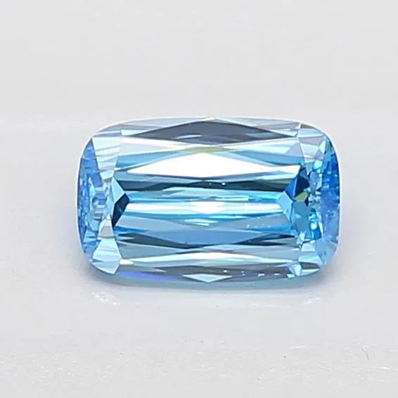 1.01ct Cushion modified Lab Grown Diamond (Colour Fancy Vivid Blue, Clarity VS1, IGI Certified)