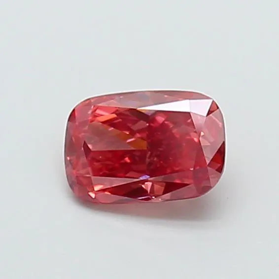 1.01ct Cushion modified Lab Grown Diamond (Colour Fancy Vivid Brownish Pink, Clarity VS2, IGI Certified)
