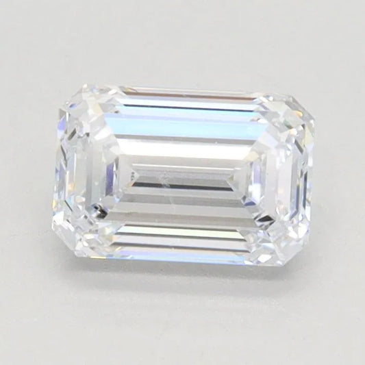 1.01ct Emerald Lab Grown Diamond (Colour E, Clarity IF, IGI Certified)