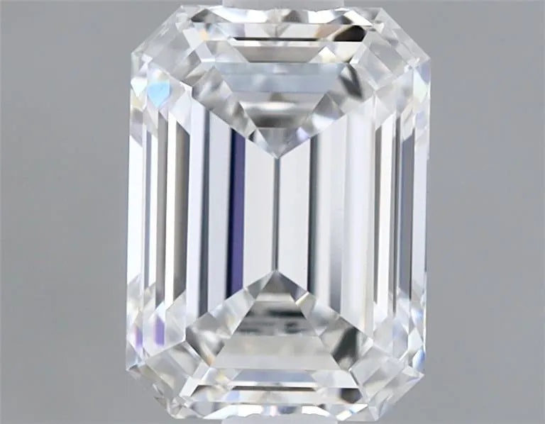 1.01ct Emerald Lab Grown Diamond (Colour E, Clarity IF, IGI Certified)