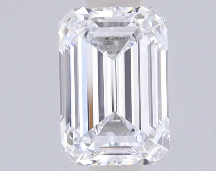 1.01ct Emerald Lab Grown Diamond (Colour E, Clarity IF, IGI Certified)