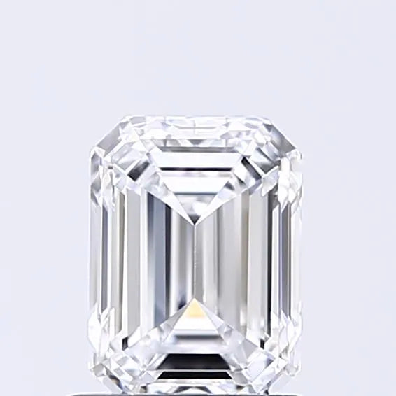 1.01ct Emerald Lab Grown Diamond (Colour E, Clarity VVS2, IGI Certified)