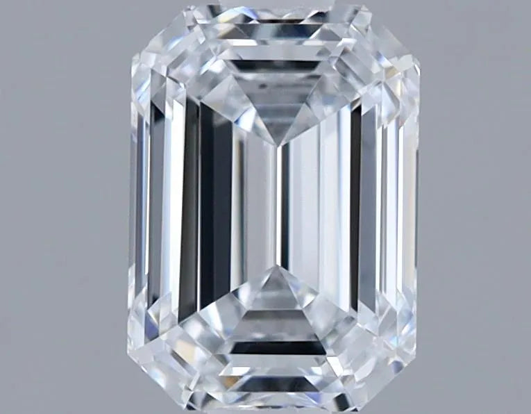 1.01ct Emerald Lab Grown Diamond (Colour F, Clarity IF, IGI Certified)