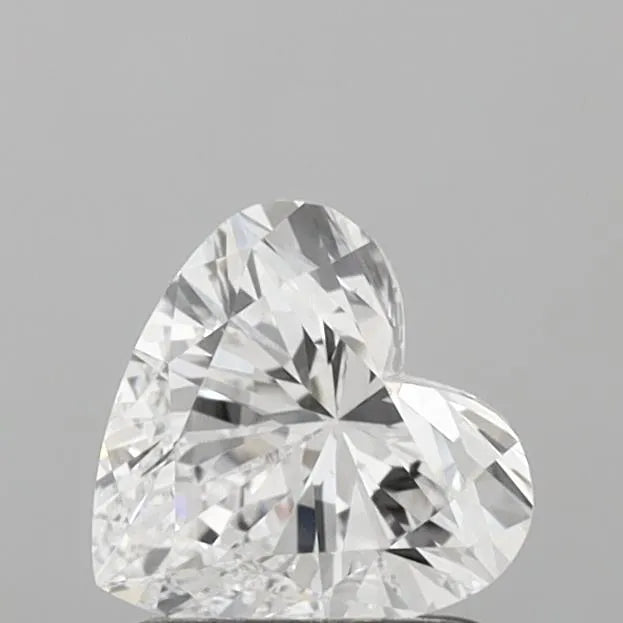 1.01ct Heart Lab Grown Diamond (Colour D, Clarity FL, IGI Certified)