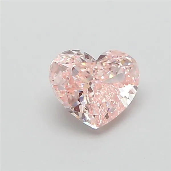 1.01ct Heart Lab Grown Diamond (Colour Fancy Intense Pink, Clarity VVS2, IGI Certified)