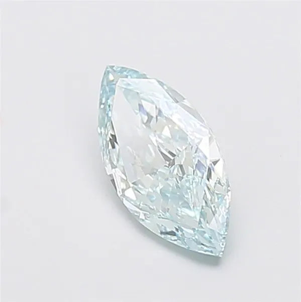 1.01ct Marquise Lab Grown Diamond (Colour Fancy Greenish Blue, Clarity VVS2, IGI Certified)