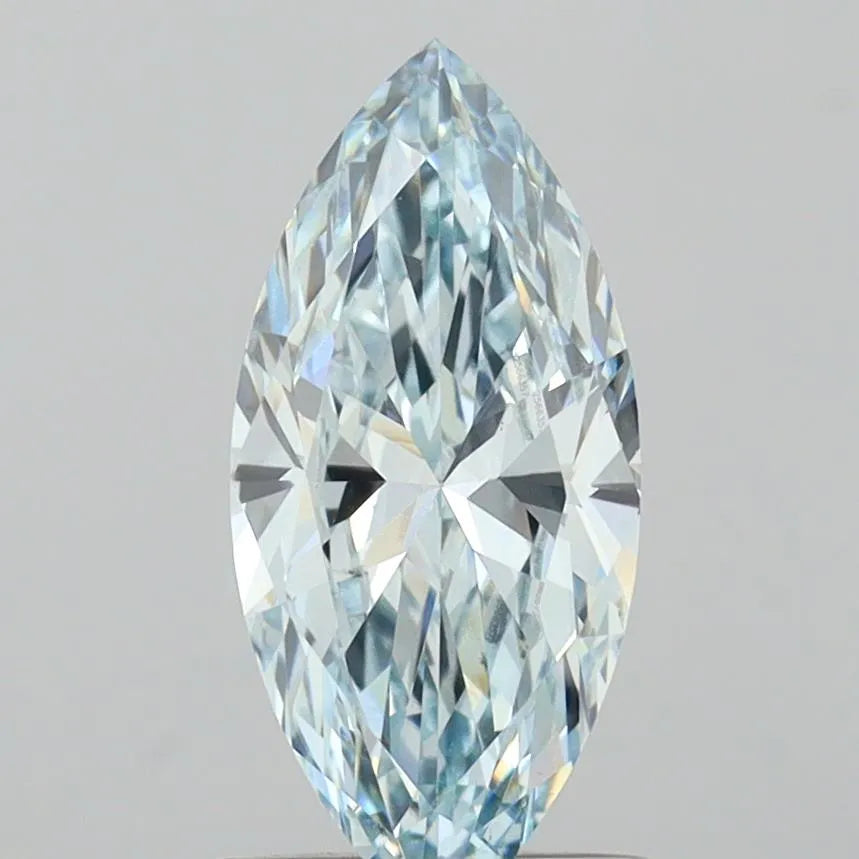 1.01ct Marquise Lab Grown Diamond (Colour Fancy Intense Blue, Clarity VS1, IGI Certified)