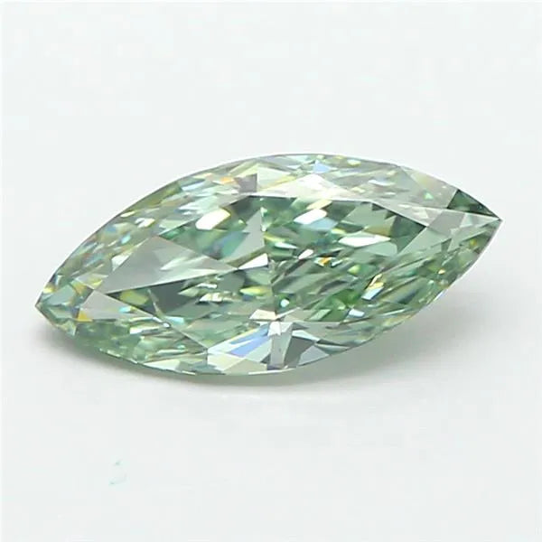 1.01ct Marquise Lab Grown Diamond (Colour Fancy Vivid Green, Clarity VS1, IGI Certified)