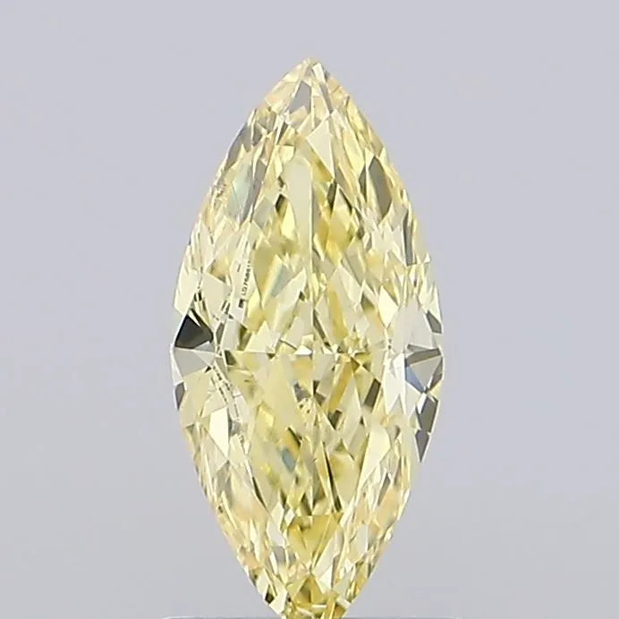 1.01ct Marquise Lab Grown Diamond (Colour Fancy Yellow, Clarity VS1, IGI Certified)