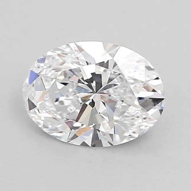 1.01ct Oval Lab Grown Diamond (Colour D, Clarity VVS2, Cut EX, IGI Certified)
