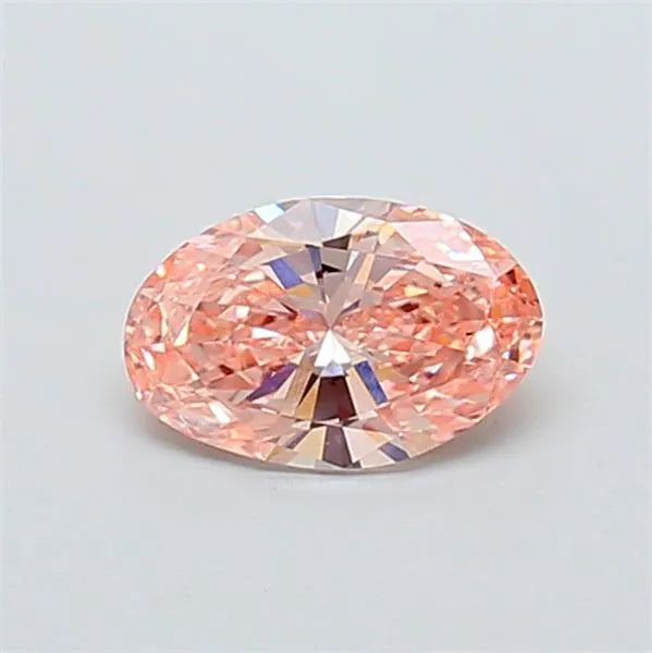 1.01ct Oval Lab Grown Diamond (Colour Fancy Intense Pink, Clarity VS2, IGI Certified)