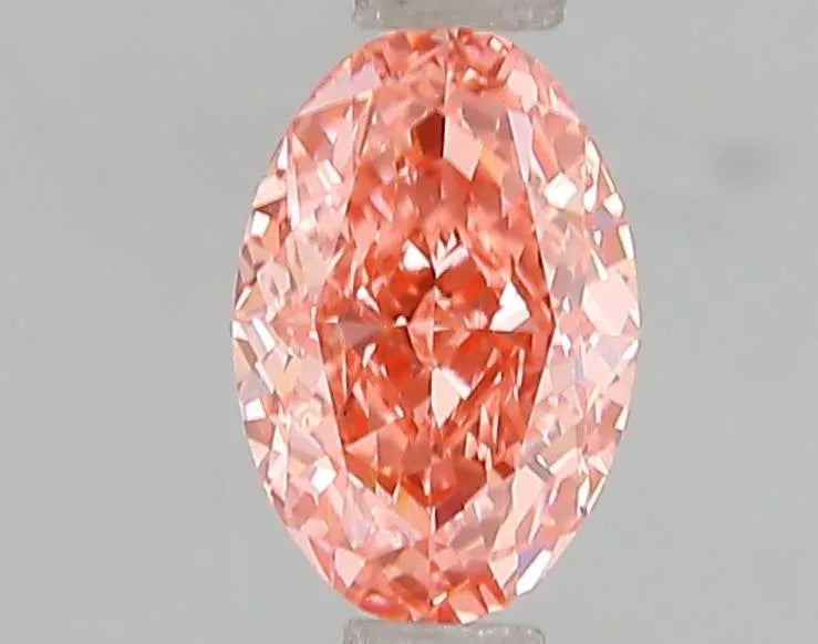 1.01ct Oval Lab Grown Diamond (Colour Fancy Vivid Pink, Clarity VS1, IGI Certified)