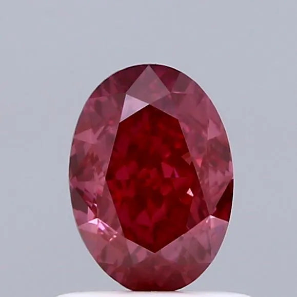 1.01ct Oval Lab Grown Diamond (Colour Fancy Vivid Pink, Clarity VVS2, IGI Certified)