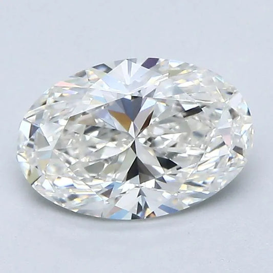 1.01ct Oval Natural Diamond (Colour D, Clarity VVS2, GIA Certified)