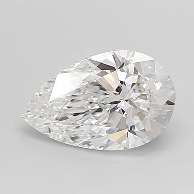 1.01ct Pear Lab Grown Diamond (Colour D, Clarity IF, Cut EX, IGI Certified)