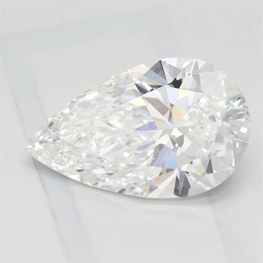 1.01ct Pear Lab Grown Diamond (Colour D, Clarity VVS1, IGI Certified)