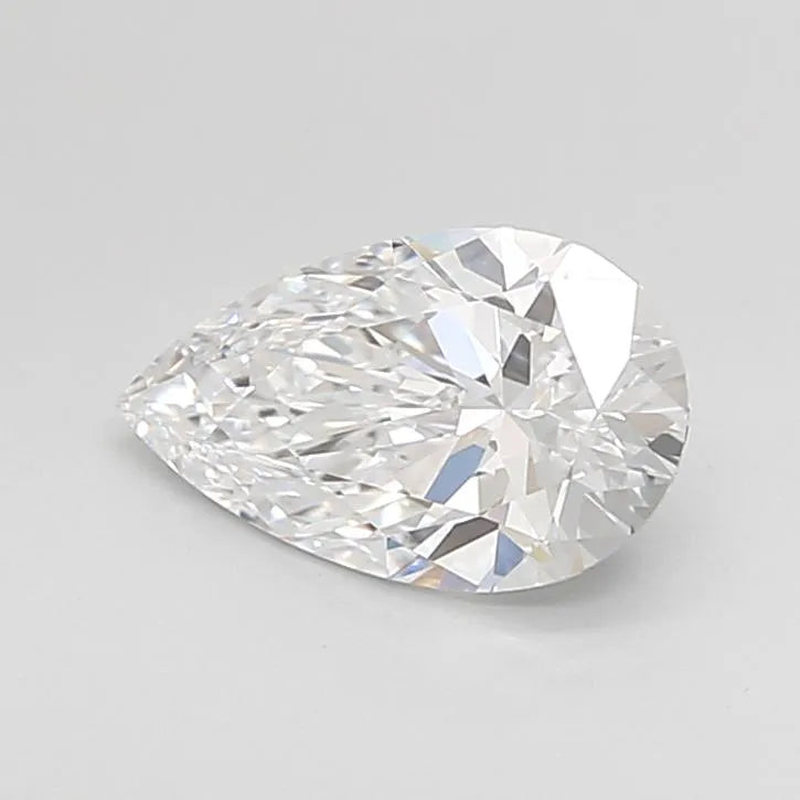 1.01ct Pear Lab Grown Diamond (Colour D, Clarity VVS2, Cut EX, IGI Certified)