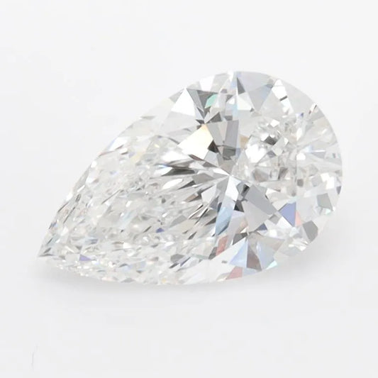 1.01ct Pear Lab Grown Diamond (Colour E, Clarity VVS1, IGI Certified)