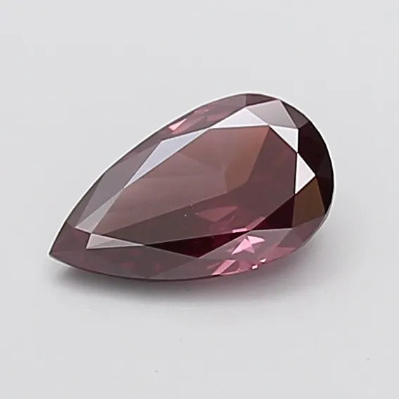 1.01ct Pear Lab Grown Diamond (Colour Fancy Deep Pink, Clarity VVS2, IGI Certified)