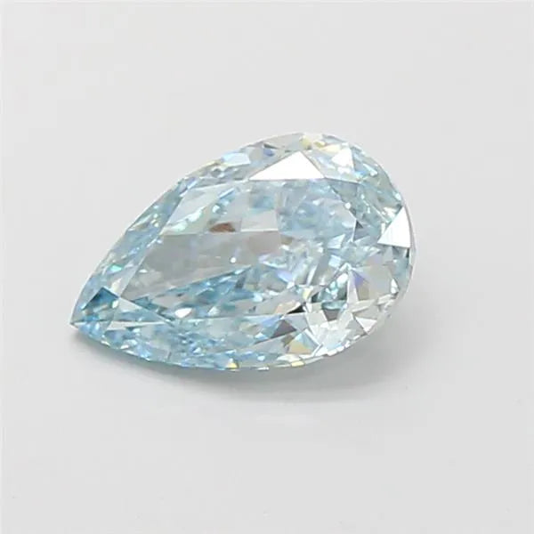 1.01ct Pear Lab Grown Diamond (Colour Fancy Intense Blue, Clarity VVS2, IGI Certified)