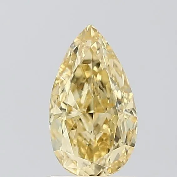 1.01ct Pear Lab Grown Diamond (Colour Fancy Yellow, Clarity VS2, IGI Certified)
