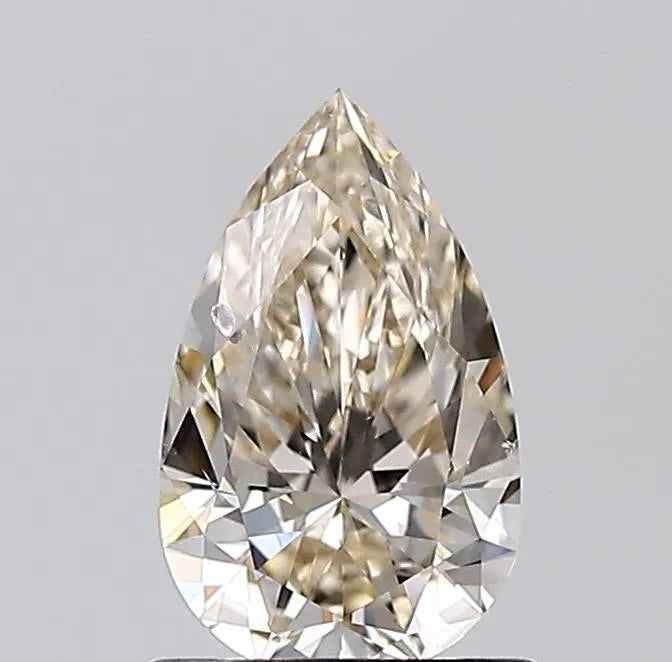 1.01ct Pear Natural Diamond (Colour L, Clarity SI1, Cut EX, IGI Certified)