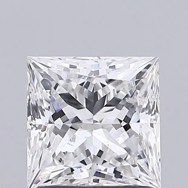 1.01ct Princess Lab Grown Diamond (Colour E, Clarity SI2, IGI Certified)