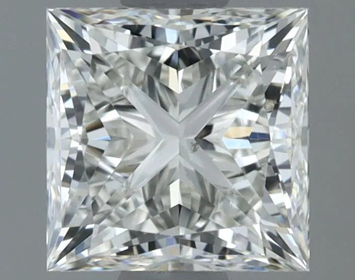 1.01ct Princess Natural Diamond (Colour H, Clarity VS1, Cut VG, IGI Certified)