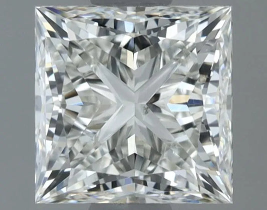 1.01ct Princess Natural Diamond (Colour H, Clarity VS1, Cut VG, IGI Certified)