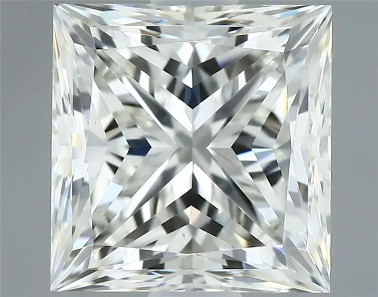 1.01ct Princess Natural Diamond (Colour J, Clarity VS1, GIA Certified)