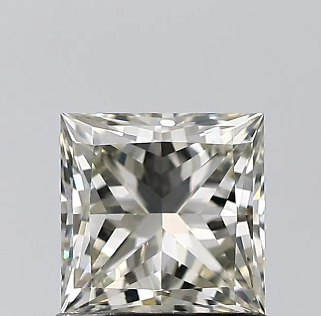 1.01ct Princess Natural Diamond (Colour L, Clarity VS1, Cut EX, IGI Certified)