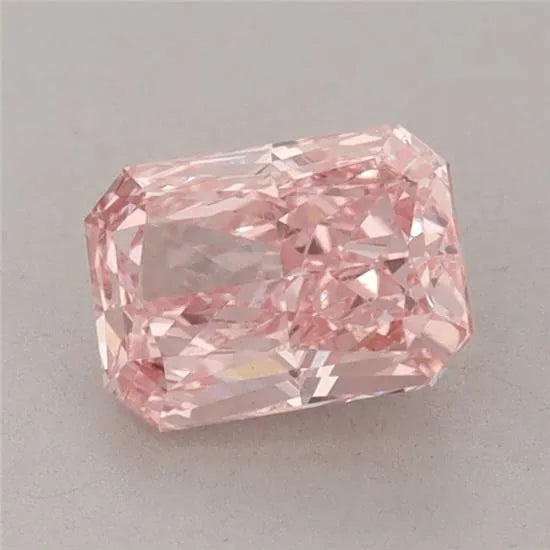 1.01ct Radiant Lab Grown Diamond (Colour Fancy Vivid Pink, Clarity VS1, IGI Certified)