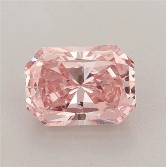 1.01ct Radiant Lab Grown Diamond (Colour Fancy Vivid Pink, Clarity VS1, IGI Certified)