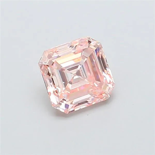 1.02ct Asscher Lab Grown Diamond (Colour Fancy Pink, Clarity VS1, IGI Certified)