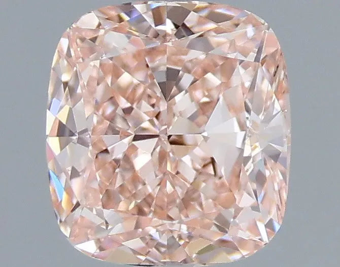 1.02ct Cushion modified Lab Grown Diamond (Colour Fancy Intense Pink, Clarity VVS2, IGI Certified)