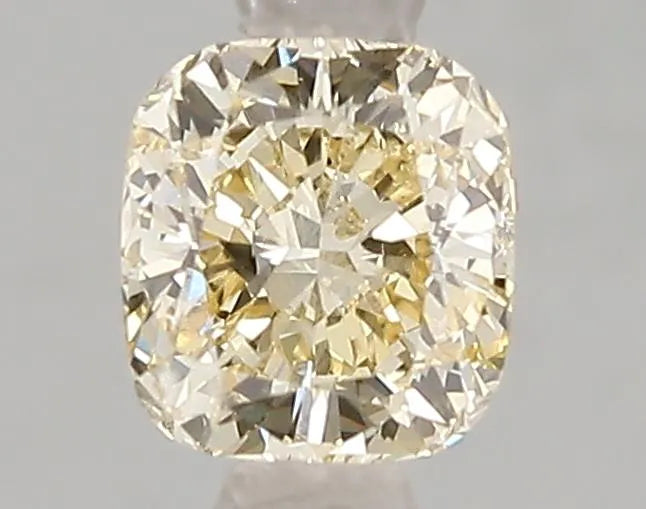 1.02ct Cushion modified Lab Grown Diamond (Colour Fancy Light Yellow, Clarity SI1, IGI Certified)
