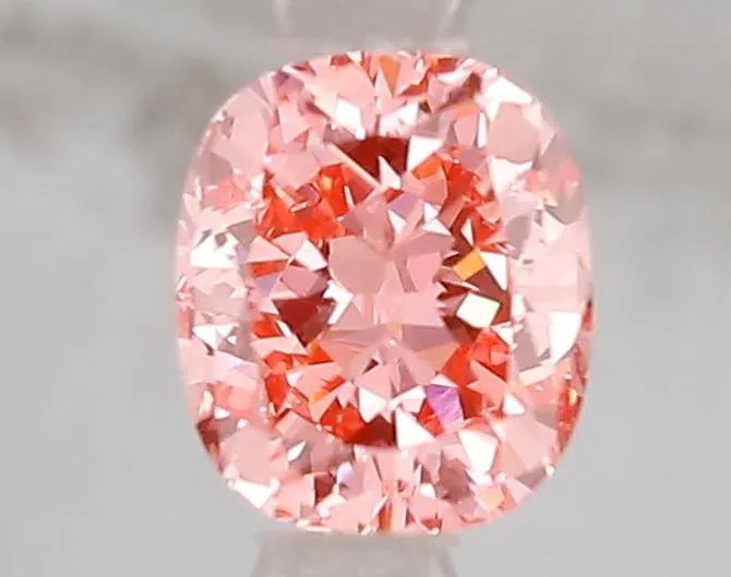 1.02ct Cushion modified Lab Grown Diamond (Colour Fancy Vivid Pink, Clarity VVS2, IGI Certified)