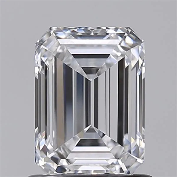 1.02ct Emerald Lab Grown Diamond (Colour D, Clarity VVS2, Cut EX, IGI Certified)